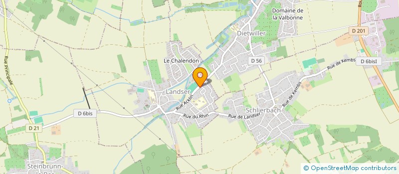 localisation de l'entreprise MADAME MARIE KLEINDIENST  LANDSER