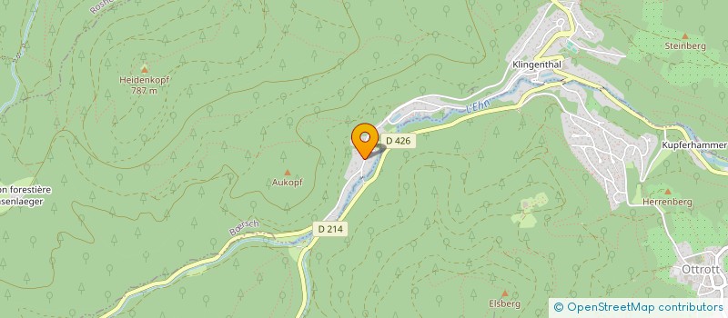 localisation de l'entreprise MADAME MARIE KLEM  BRSCH