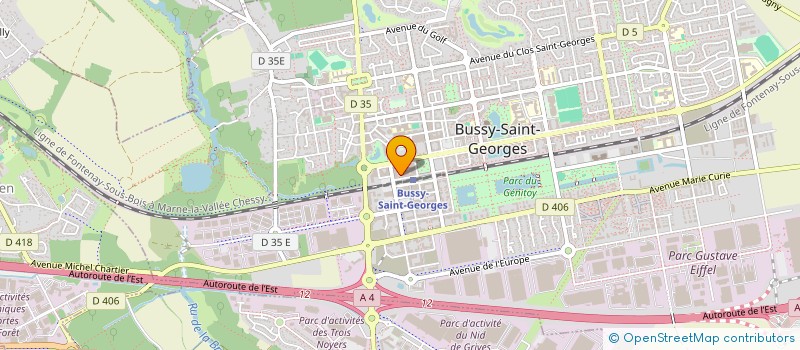 localisation de l'entreprise MADAME MARIE KONAN  BUSSY-SAINT-GEORGES