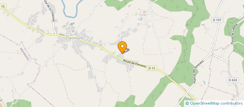 localisation de l'entreprise MADAME MARIE KOSLAREK  CLERMONT