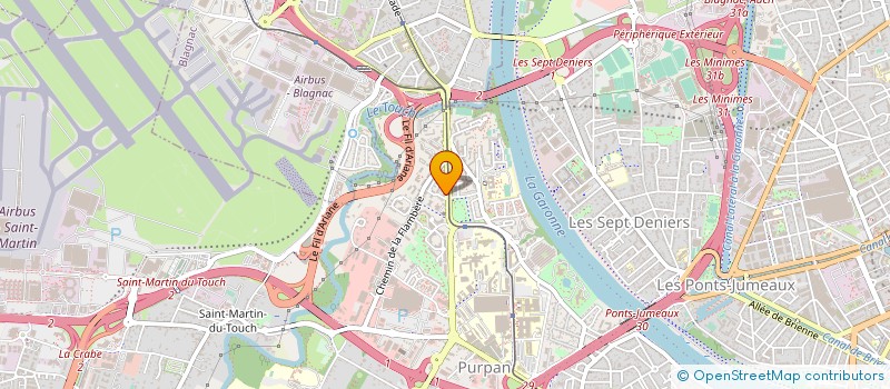 localisation de l'entreprise MADAME MARIE KOZAKEVICH  TOULOUSE