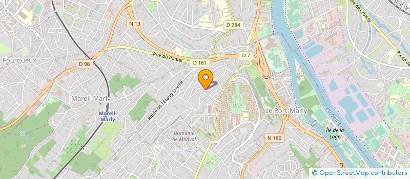 localisation de l'entreprise MADAME MARIE KRISTINE SKELLINGSTED  LE PECQ