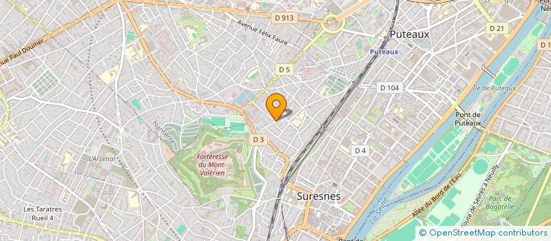 localisation de l'entreprise MADAME MARIE KUHLMANN à SURESNES