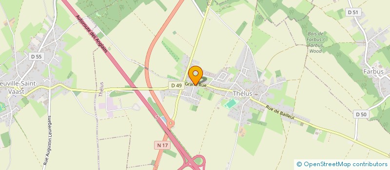 localisation de l'entreprise MADAME MARIE KUHR  THELUS