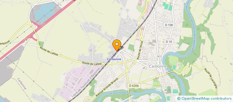 localisation de l'entreprise MADAME MARIE KUNTZ  CARBONNE