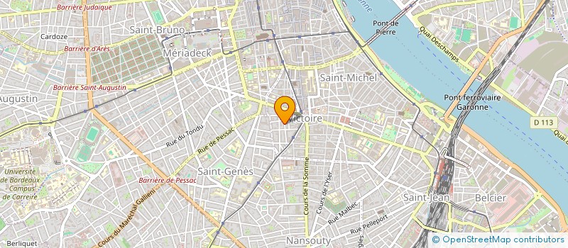 localisation de l'entreprise MADAME MARIE KURYLEWICZ  BORDEAUX