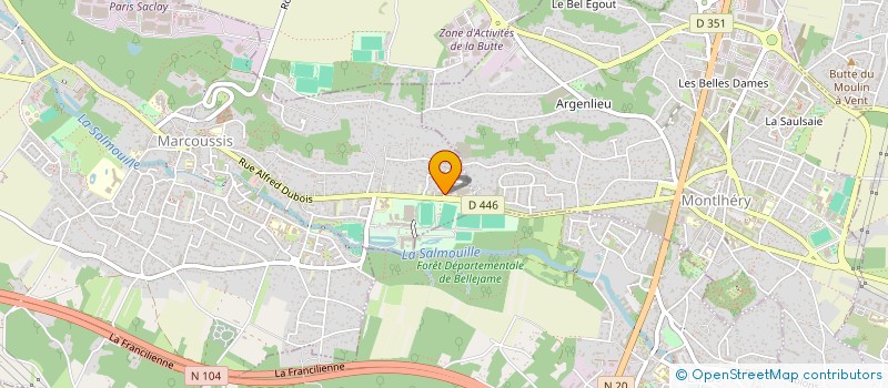 localisation de l'entreprise MADAME MARIE LAAGAB  MARCE SUR ESVES