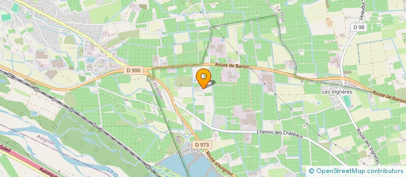 localisation de l'entreprise MADAME MARIE LABAT  CAVAILLON