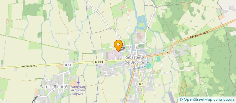 localisation de l'entreprise MADAME MARIE LABAT  RABASTENS-DE-BIGORRE