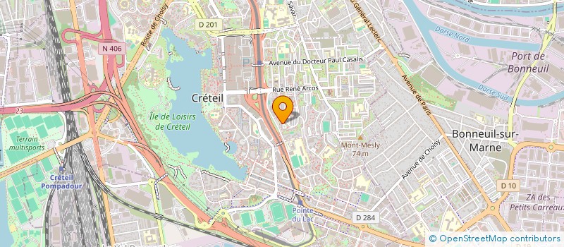 localisation de l'entreprise MADAME MARIE LABEAU  CRETEIL