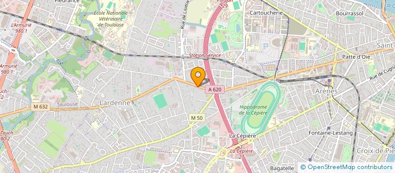 localisation de l'entreprise MADAME MARIE LABORDE à TOULOUSE