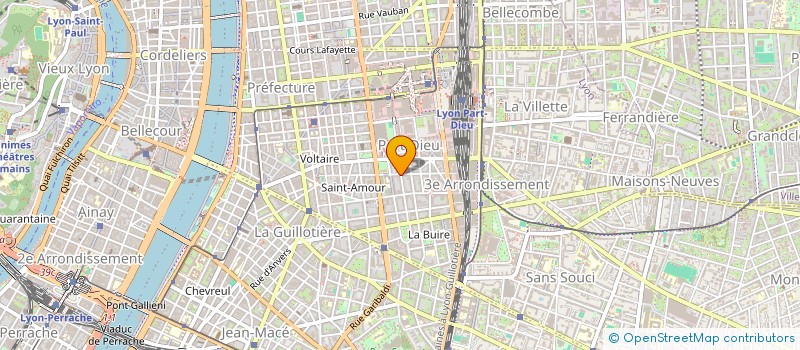 localisation de l'entreprise MADAME MARIE LABROSSE  LYON