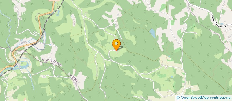 localisation de l'entreprise MADAME MARIE LABROUE  LOUBEJAC