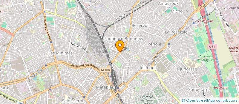localisation de l'entreprise MADAME MARIE LABRUNE à TOULOUSE