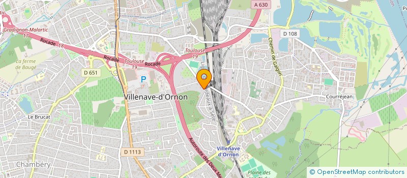 localisation de l'entreprise MADAME MARIE LACOUR  VILLENAVE-D'ORNON