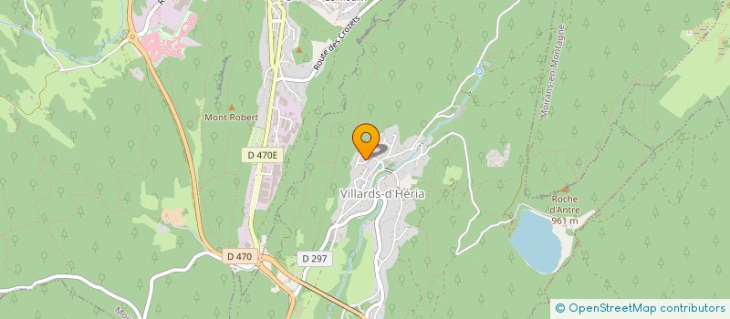 localisation de l'entreprise MADAME MARIE LACROIX  VILLARDS-D'HERIA