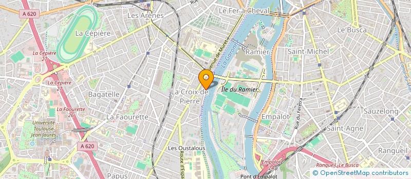 localisation de l'entreprise MADAME MARIE LADEVEZE à TOULOUSE