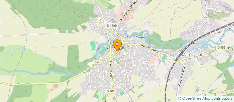 localisation de l'entreprise MADAME MARIE LAETITIA CALOSCI à IS-SUR-TILLE