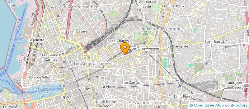 localisation de l'entreprise MADAME MARIE-LAETITIA ROSSAZZA à MARSEILLE