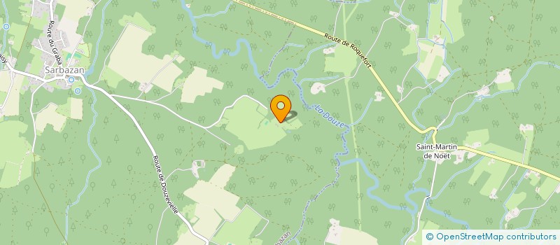 localisation de l'entreprise MADAME MARIE LAFARGUE  CACHEN