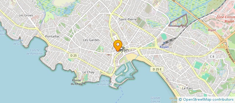 localisation de l'entreprise MADAME MARIE LAFITTE  ROYAN