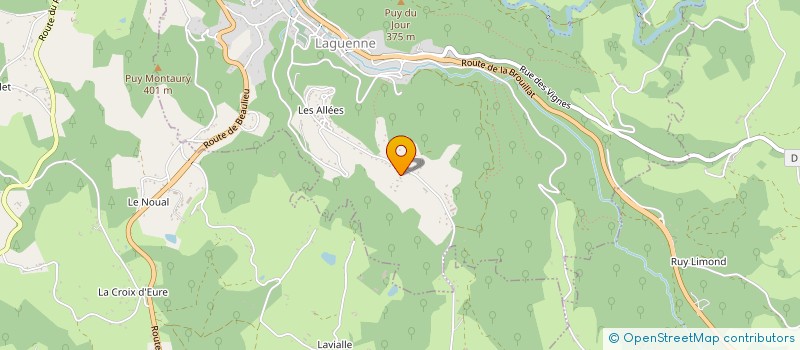 localisation de l'entreprise MADAME MARIE LAGARDE  LAGUENNE-SUR-AVALOUZE