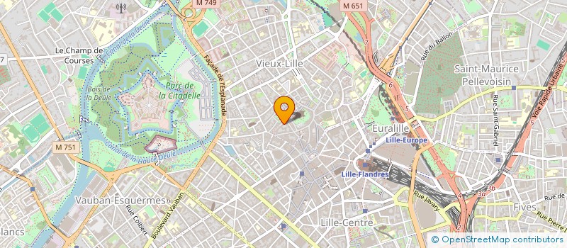 localisation de l'entreprise MADAME MARIE LAIDEBEUR  BOLLEZEELE