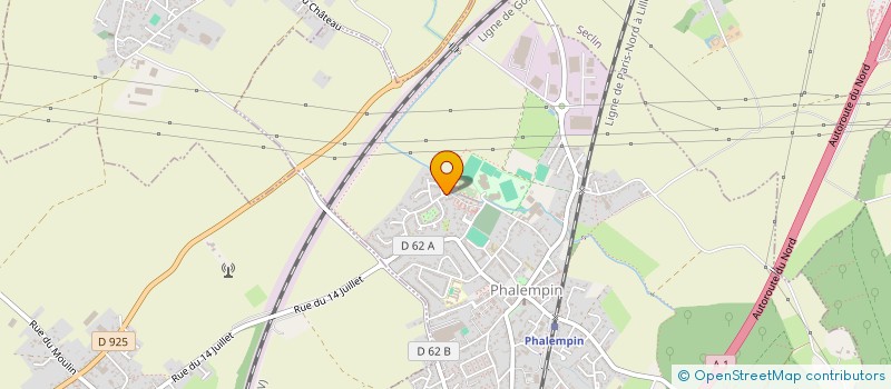 localisation de l'entreprise MADAME MARIE LAINE  PHALEMPIN