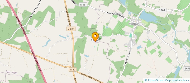 localisation de l'entreprise MADAME MARIE LAIR DE LA MOTTE  HONTANX