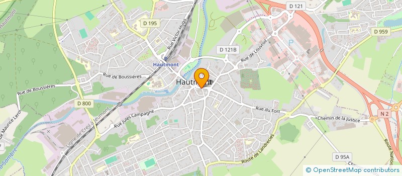 localisation de l'entreprise MADAME MARIE LAITHIENNE à HAUTMONT