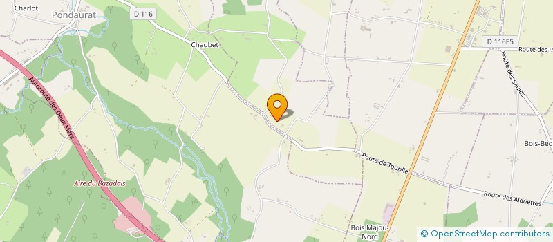 localisation de l'entreprise MADAME MARIE LAJOINIE  LA REOLE