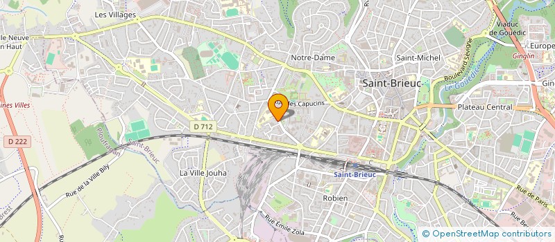 localisation de l'entreprise MADAME MARIE LAJOYE à SAINT-BRIEUC