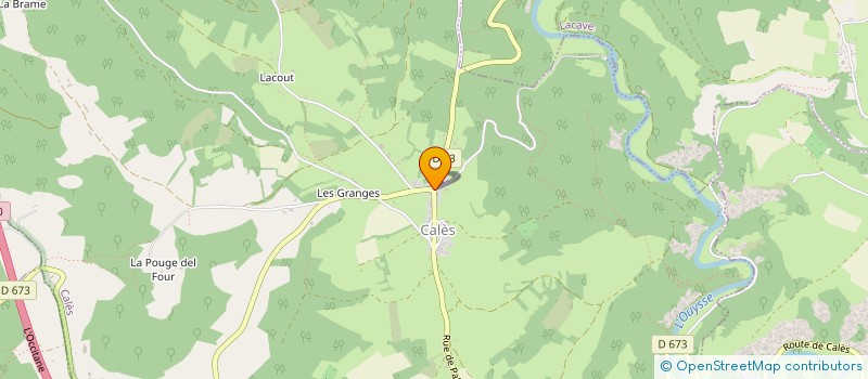 localisation de l'entreprise MADAME MARIE LAJUGIE  NADAILLAC-DE-ROUGE