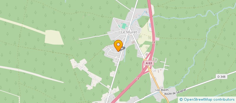 localisation de l'entreprise MADAME MARIE LALANNE  LIPOSTHEY