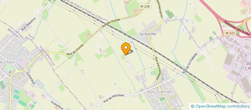 localisation de l'entreprise MADAME MARIE LALLEMAN à BOIS-GRENIER