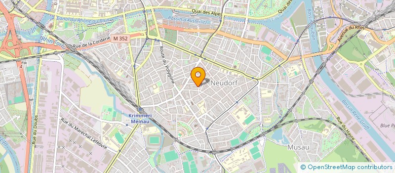 localisation de l'entreprise MADAME MARIE LALLEMAND à STRASBOURG