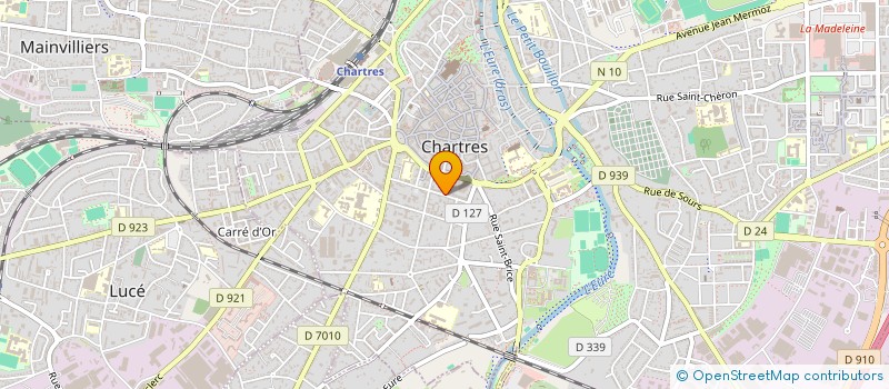 localisation de l'entreprise MADAME MARIE LALLOZ  CHARTRES