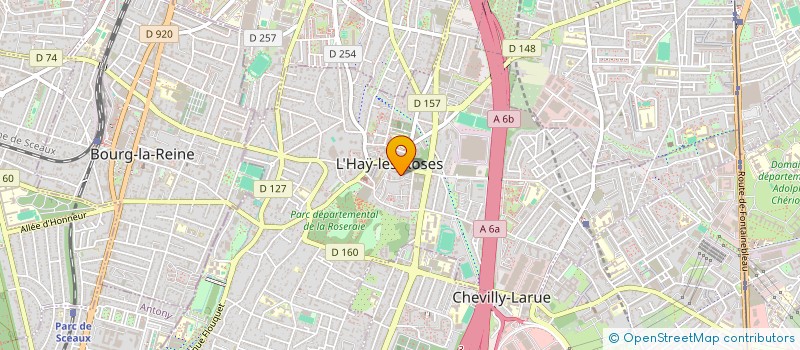 localisation de l'entreprise MADAME MARIE LALORE  L'HAY-LES-ROSES