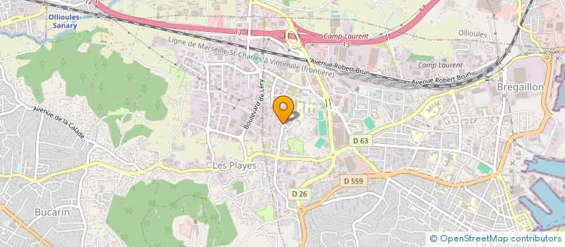 localisation de l'entreprise MADAME MARIE LALOT  LA SEYNE-SUR-MER