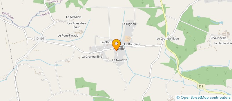 localisation de l'entreprise MADAME MARIE LALYS à CARO