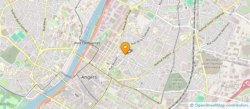 localisation de l'entreprise MADAME MARIE LAMANDE- GAULIER à ANGERS