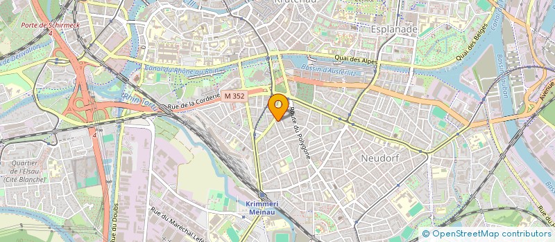 localisation de l'entreprise MADAME MARIE LAMARCHE à STRASBOURG