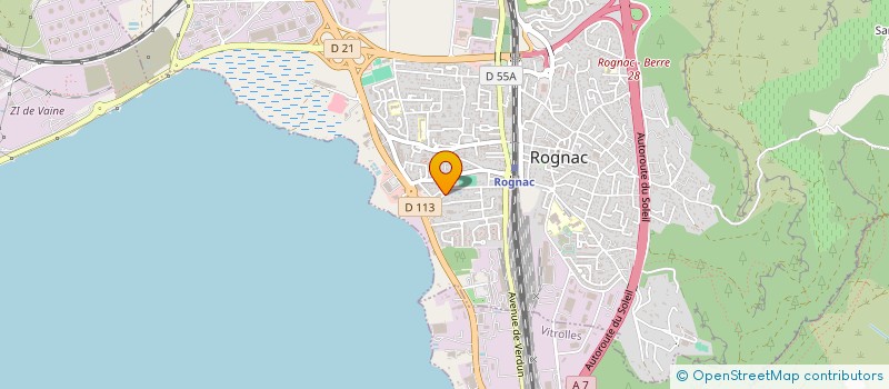 localisation de l'entreprise MADAME MARIE LAMBERT  ROGNAC