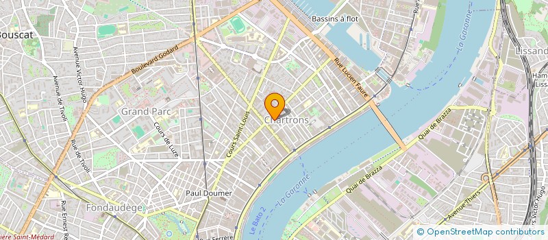 localisation de l'entreprise MADAME MARIE LAMBERT  BORDEAUX