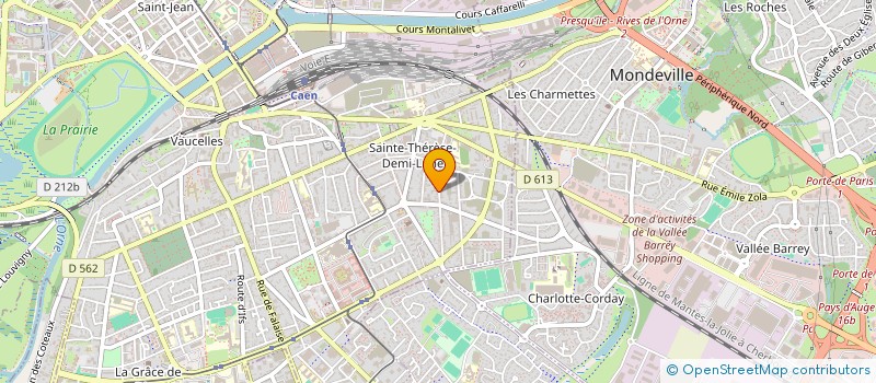 localisation de l'entreprise MADAME MARIE LAMBRECHT à CAEN
