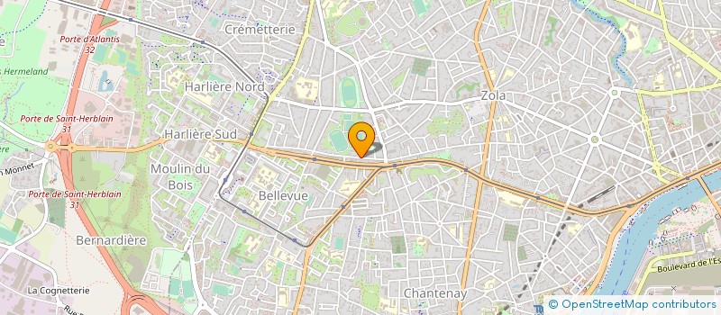 localisation de l'entreprise MADAME MARIE LAMOULIATTE  NANTES