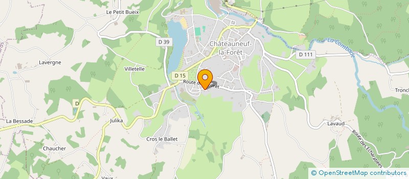localisation de l'entreprise MADAME MARIE LAMOUREUX à SUSSAC