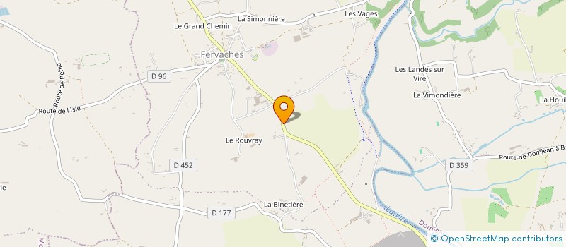 localisation de l'entreprise MADAME MARIE LAMOUREUX  TESSY-BOCAGE