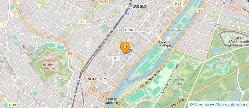 localisation de l'entreprise MADAME MARIE LAMOUREUX  PUTEAUX