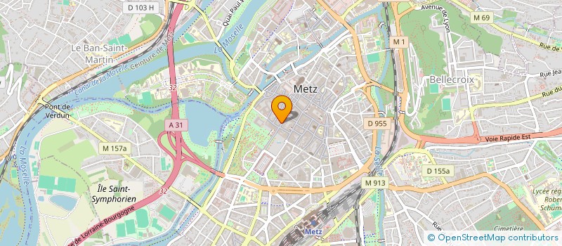 localisation de l'entreprise MADAME MARIE LANATA  METZ